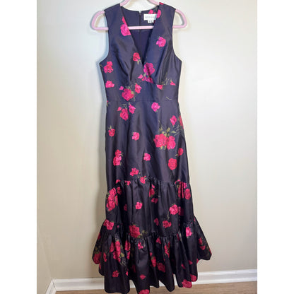 NEW NWT Sachin + Babi Rori Tiered Sleeveless Floral Print Dress Size 8