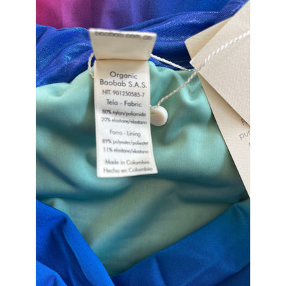 NEW NWT Baobab Eliza Dress Dawn Rainbow Size Large