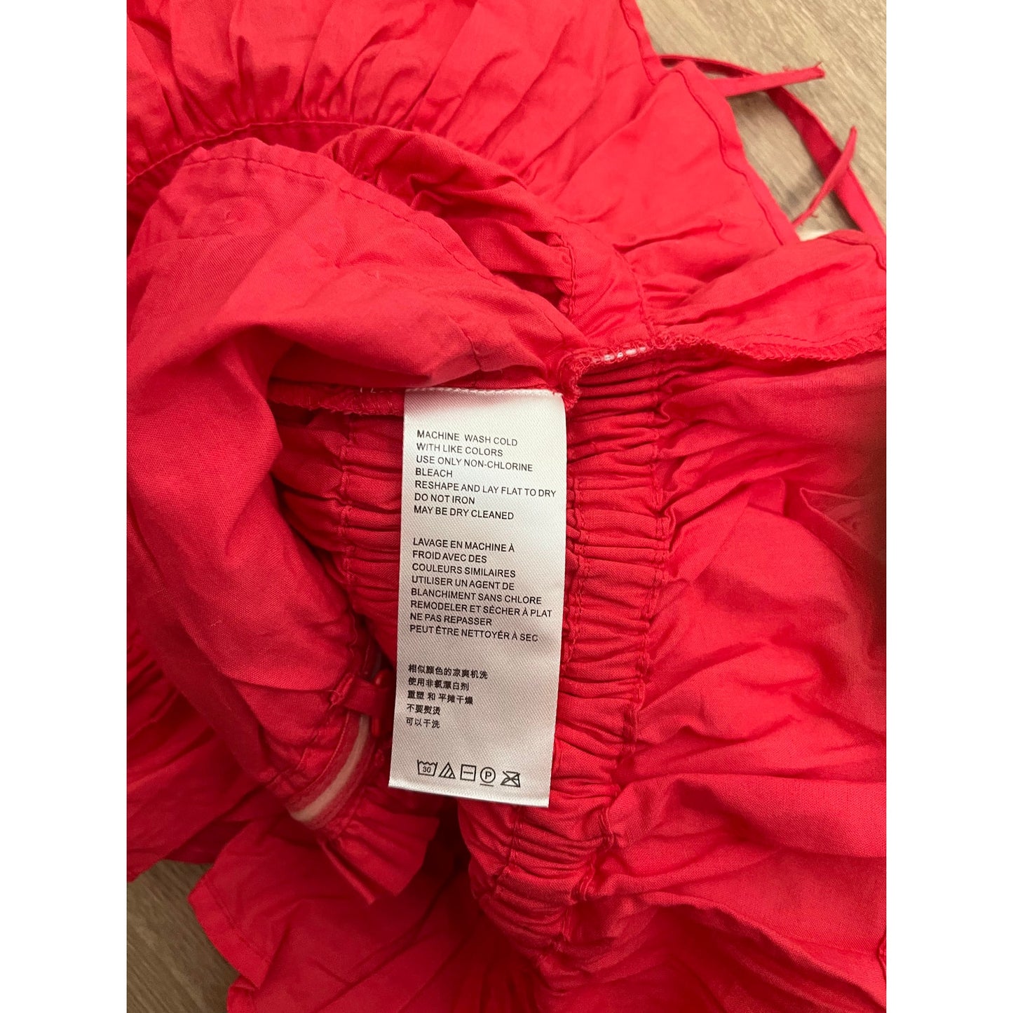 NEW NWT Free People Gabby Tube Crop Tap Pink Punch Size XS