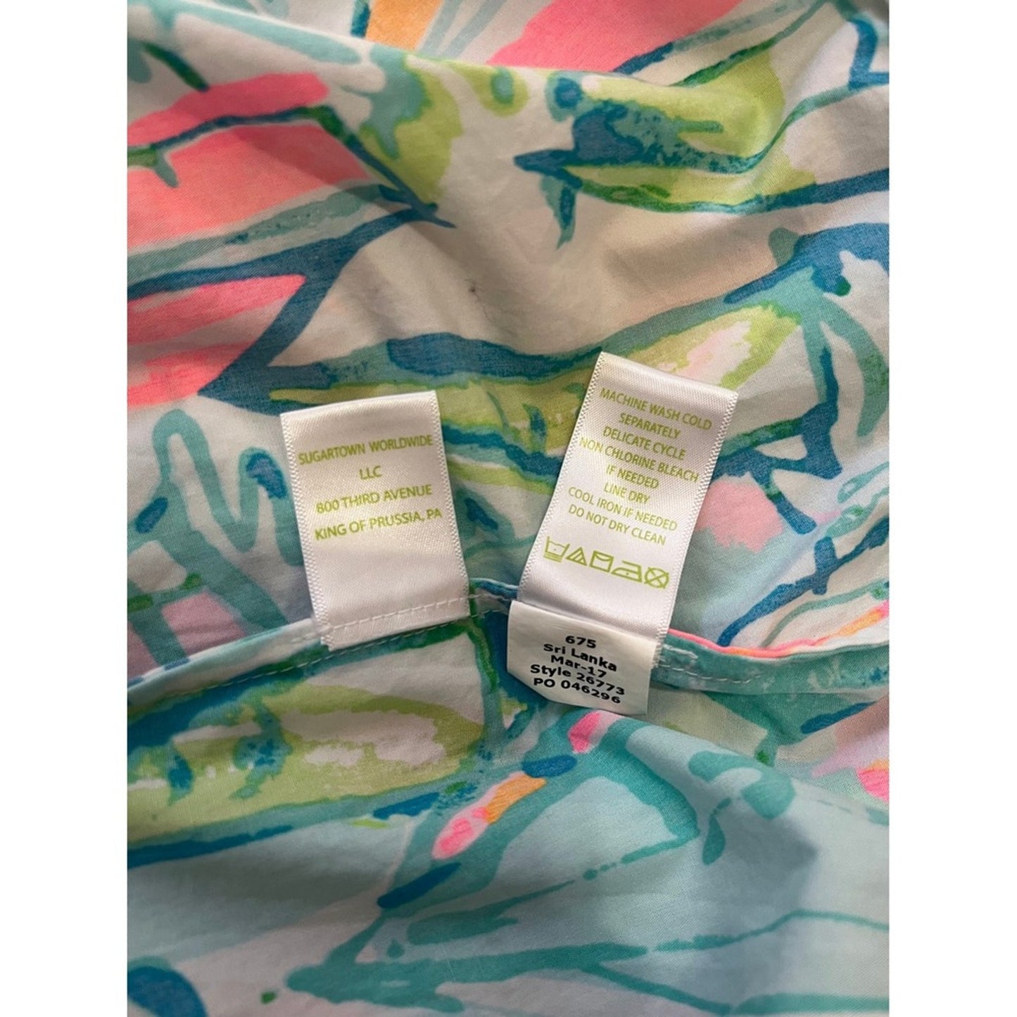 Lilly Pulitzer Off The Shoulder Dress Sailboat Print Tassel Trim Size M