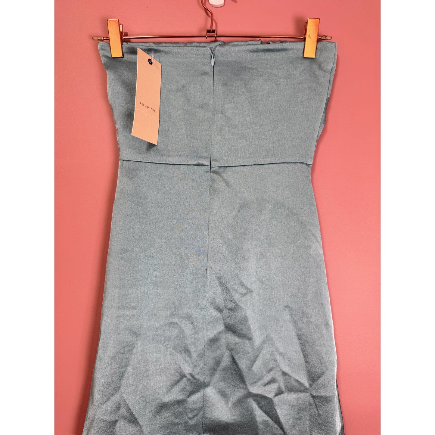 Bec + Bridge Symone Strapless Mini Dress in Sea Spray Size 2