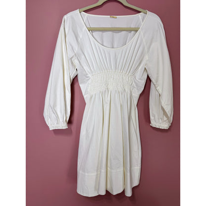 Alexis Sana Cotton-Blend Poplin Mini Dress Size Small