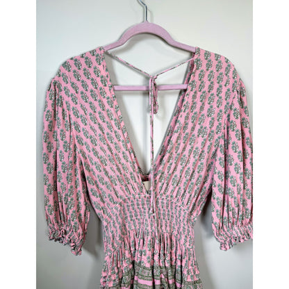 NEW Jens Pirate Booty X Free People Daydream Petit Mini Dress Floral Size Small