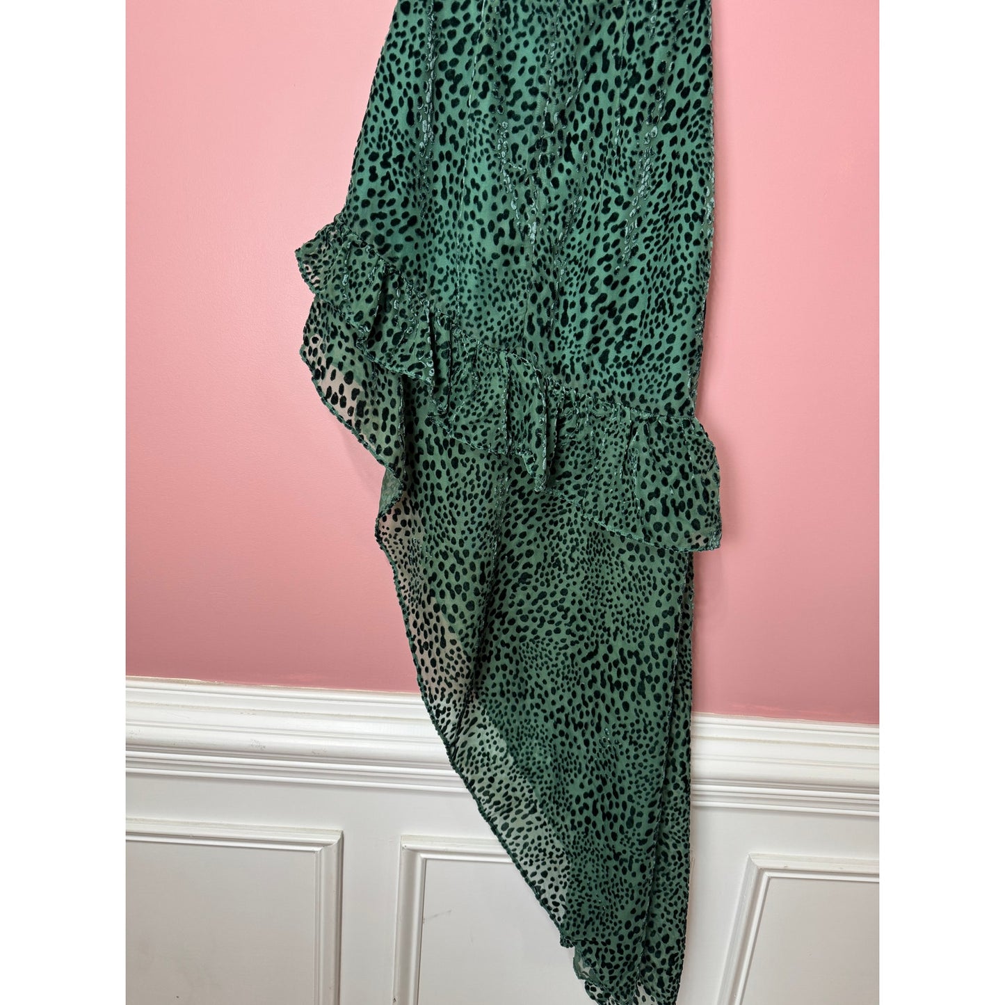 Majorelle Kayleigh Dress in Deep Teal XS