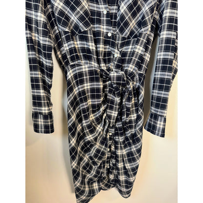 NEW NWT Veronica Beard Sierra Flannel Midi Dress Size 2