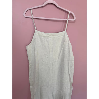 NEW NWT Rhythm Classic Linen Jumpsuit Size 12/Large