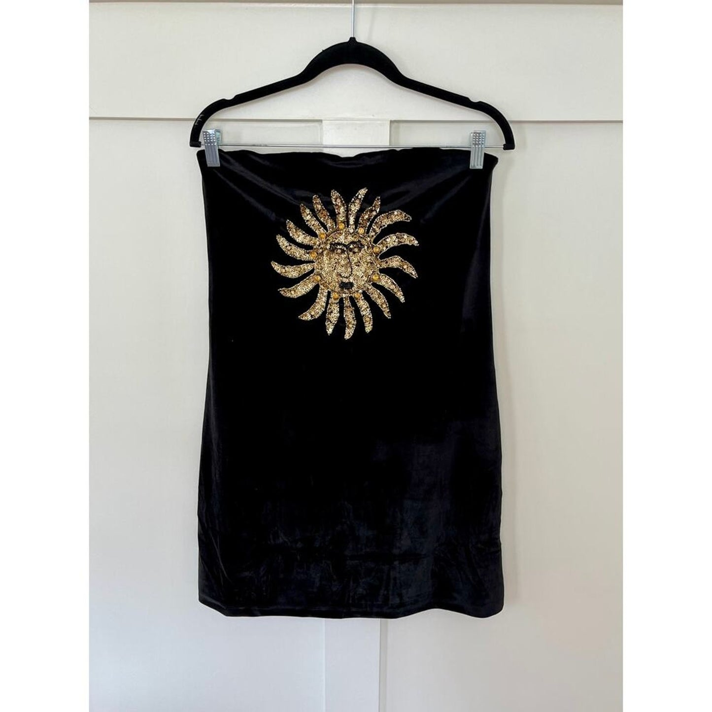 NEW NWT Show Me Your Mumu On My Way‎ Dress Sun Sequins Velvet Size Large