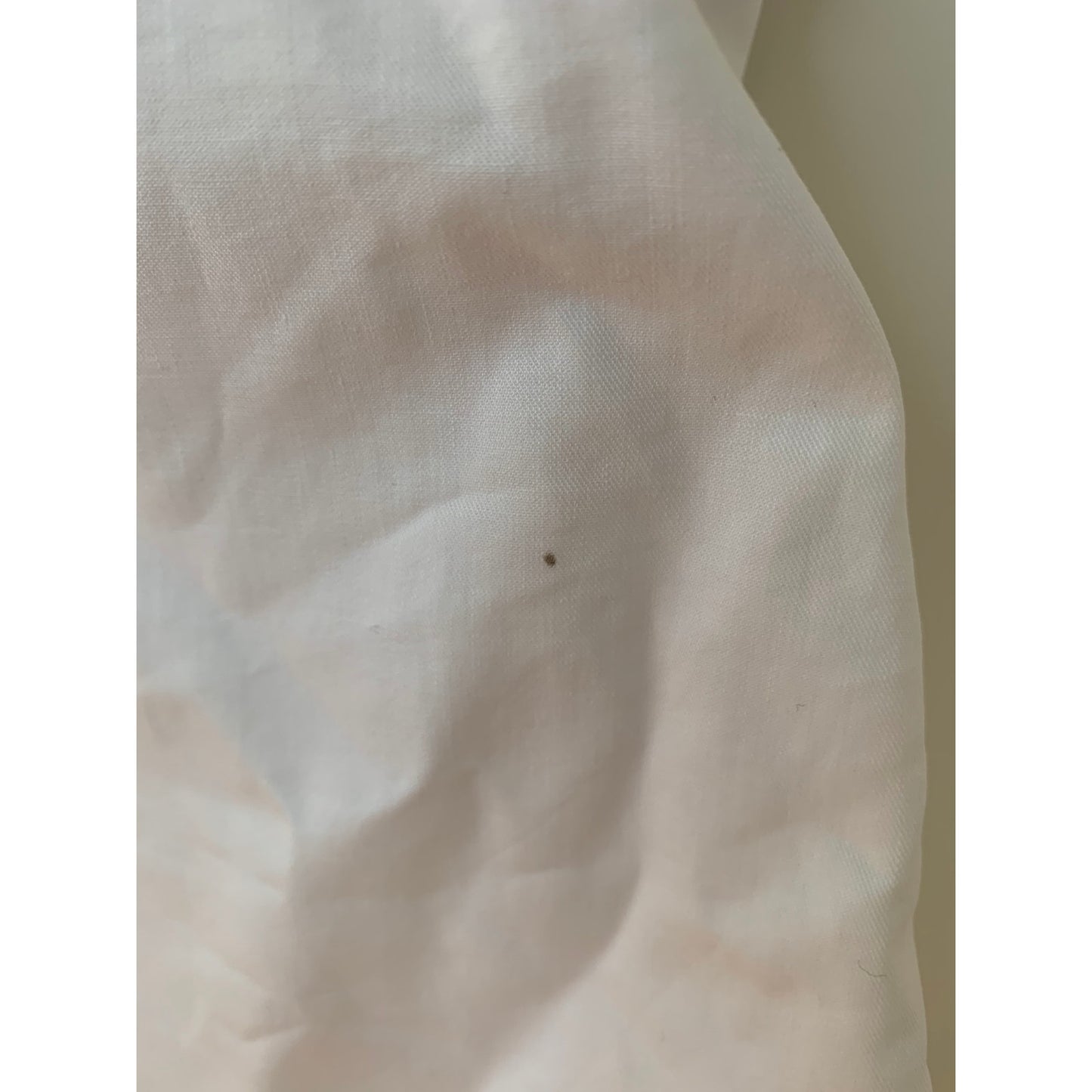 Zara Mini Dress in White Medium V-Neck Ruched Sleeveless Party Cocktail