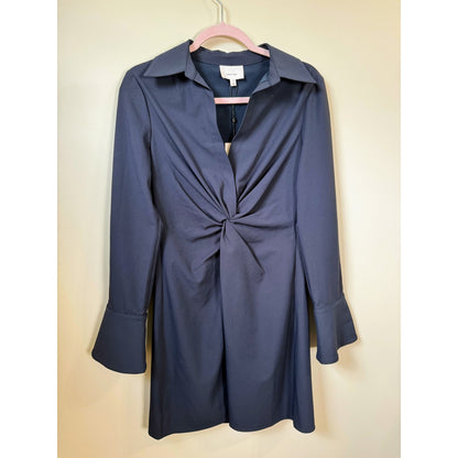 NEW NWT Cinq a Sept McKenna Mini Dress Navy Blue Size 4