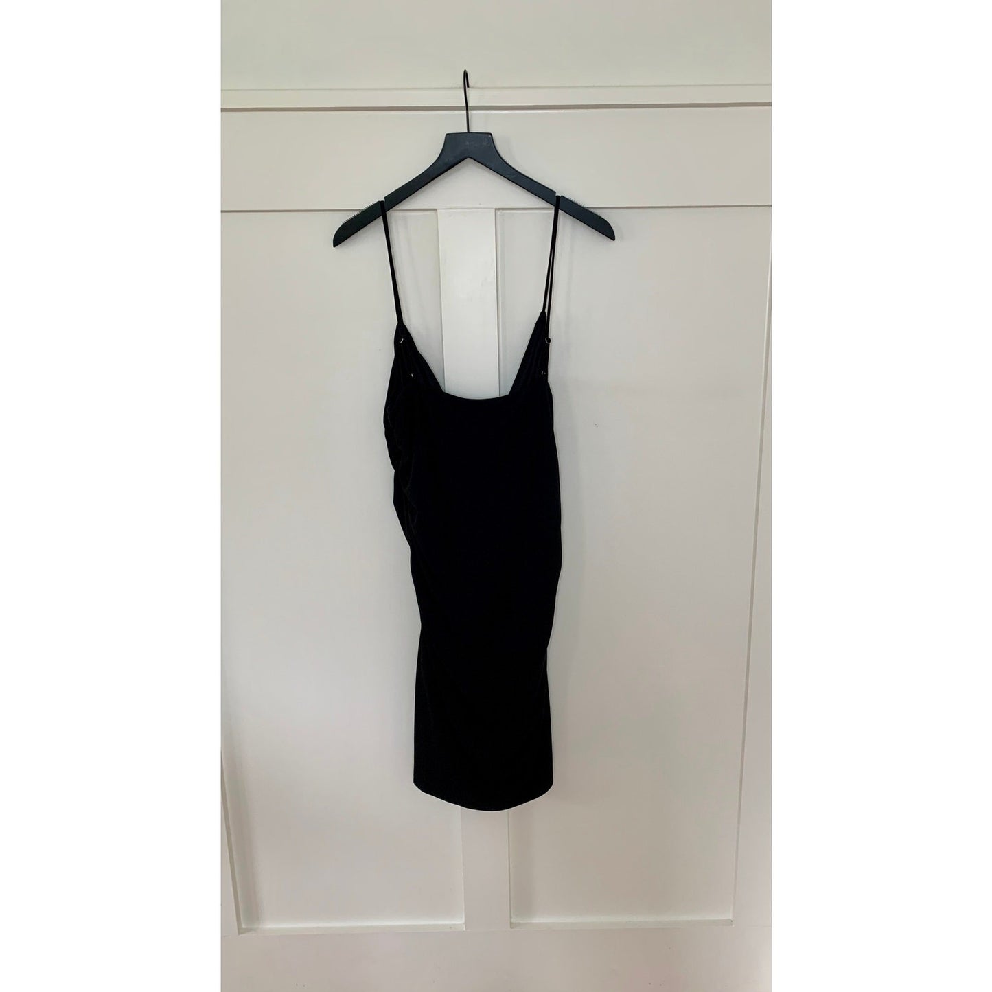 Zara Mini Dress in Black Size XL Sleeveless Side Zip Lined Party Cocktail Gothic