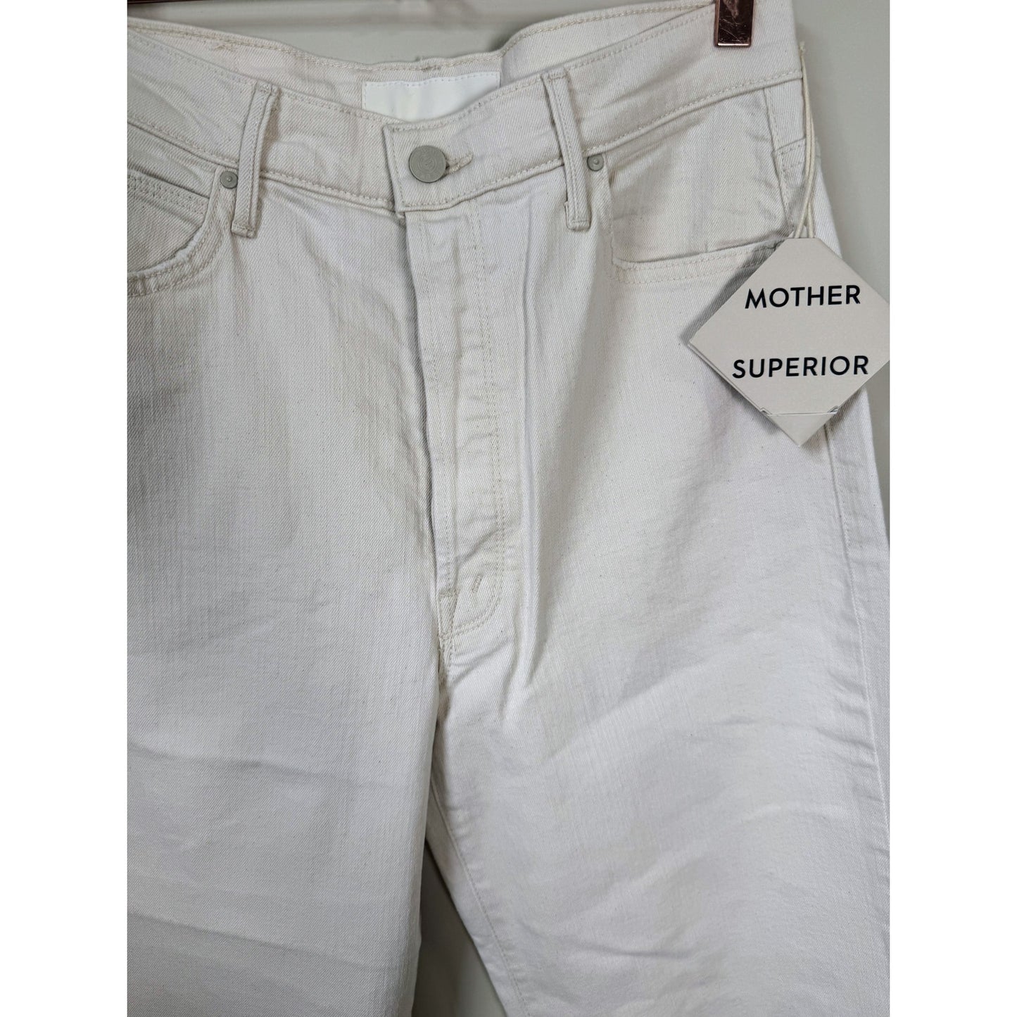 NEW NWT MOTHER Spitfire Ankle Cuff Jean in Act Natural Size 27