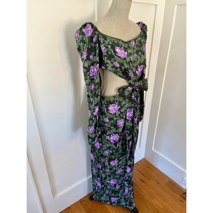Agua by Agua Bendita Cuarzo Peony Dress Multi Size Large