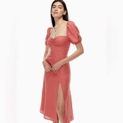 NEW NWT Wilfred Dame Linen Warm Sienna Red Size 8