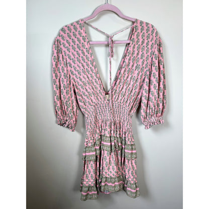 NEW Jens Pirate Booty X Free People Daydream Petit Mini Dress Floral Size Small