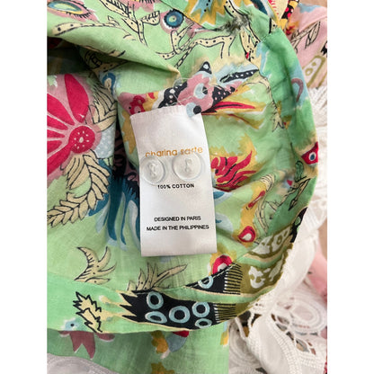 NEW NWT Charina Sarte Maharlika Romper Multi Color Size XS