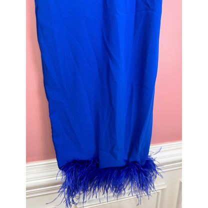 Amanda Uprichard X Revolve Simpson Dress in Cobalt Size Small