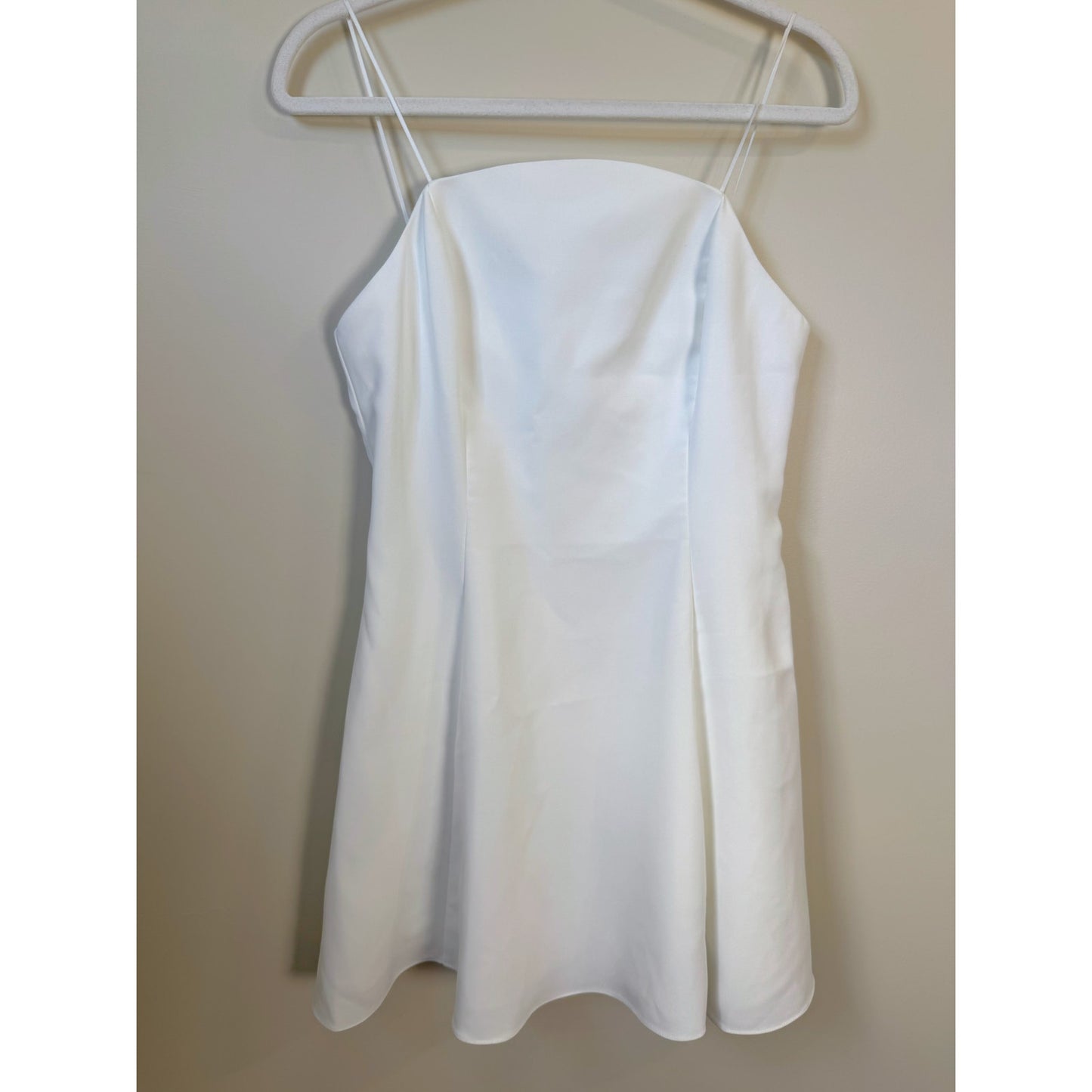 NEW NWT Amanda Uprichard Romilly Mini Dress White Size Medium
