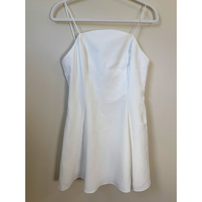 NEW NWT Amanda Uprichard Romilly Mini Dress White Size Medium