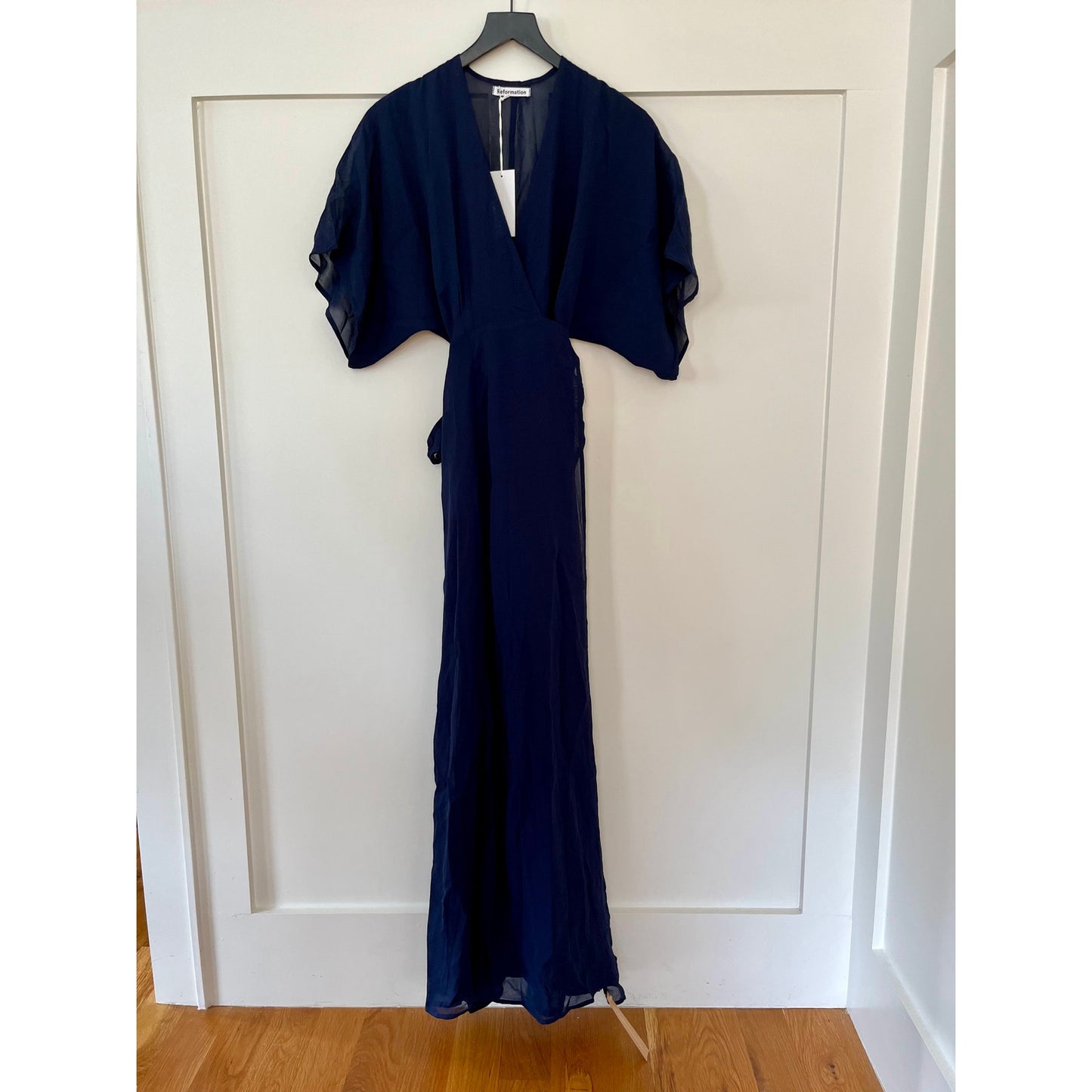 Reformation Winslow Dress Navy Size XS