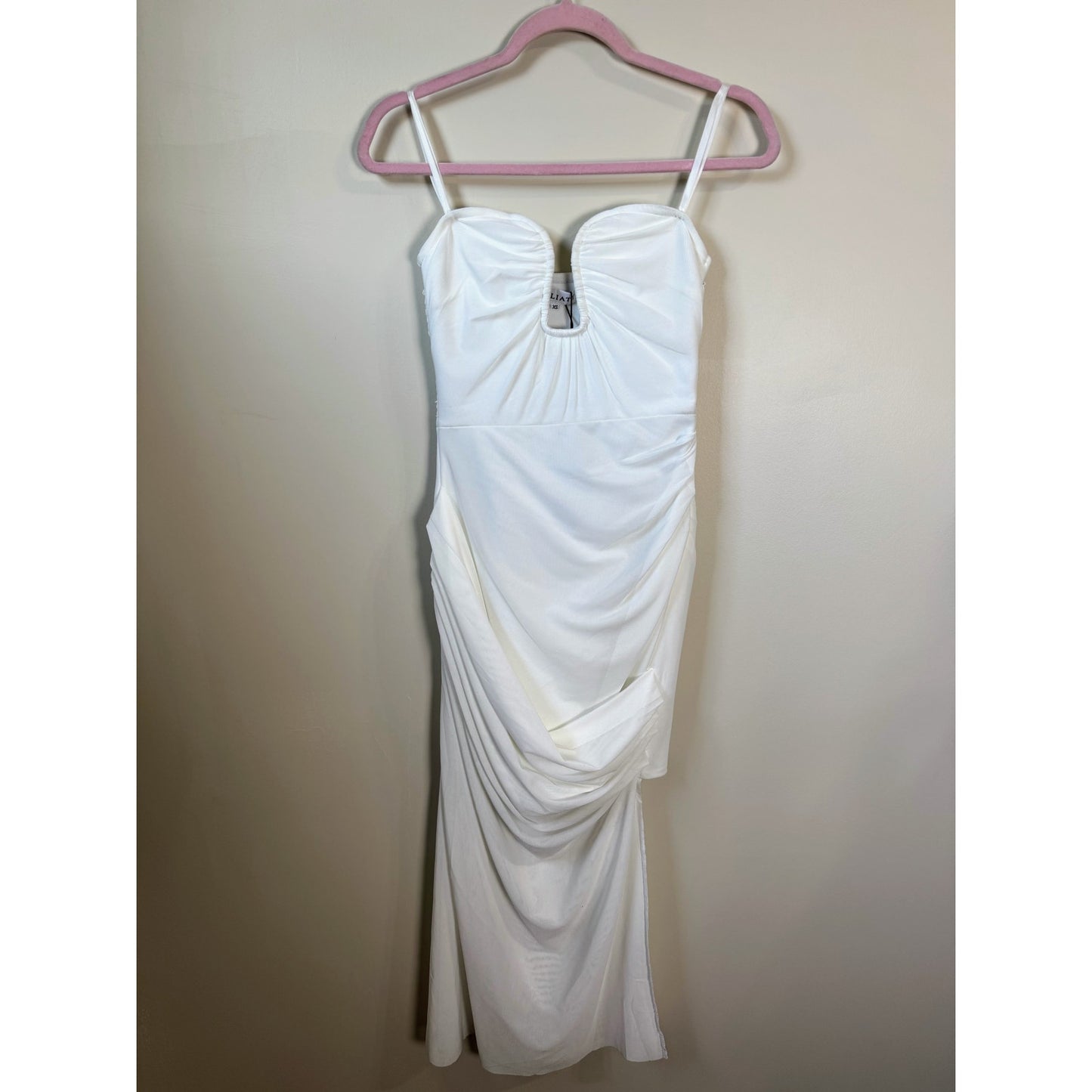 NEW NWT Elliatt Phoebe Midi Dress White Size XS