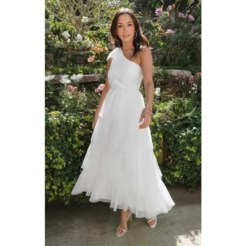 NEW NWT Show Me Your Mumu Cupcake Dress in White Tulle XS