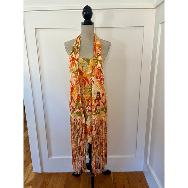 Farm Rio Leopard Forest Sand Mini Dress Size Medium