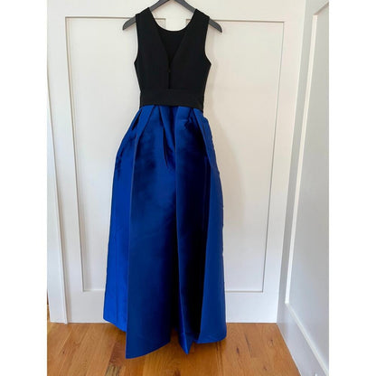 Sachin & Babi Monica Gown Black/Blue Size 0‎