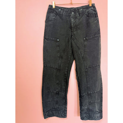 NEW We The Free Free People Super Sonic Slim Pant in Black Size 4