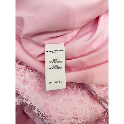 NEW NWT Amanda Uprichard Deserae Dress Lotus Pink Size Medium