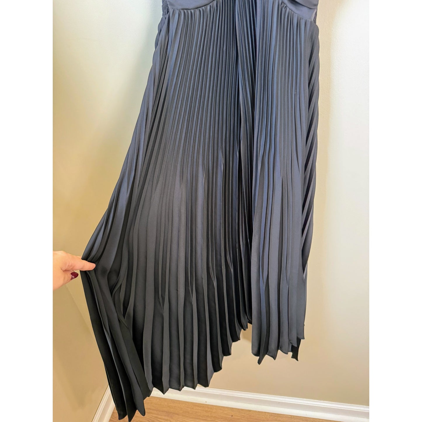NEW NWT Ramybrook Geneva Midi Dress in Black Size 4