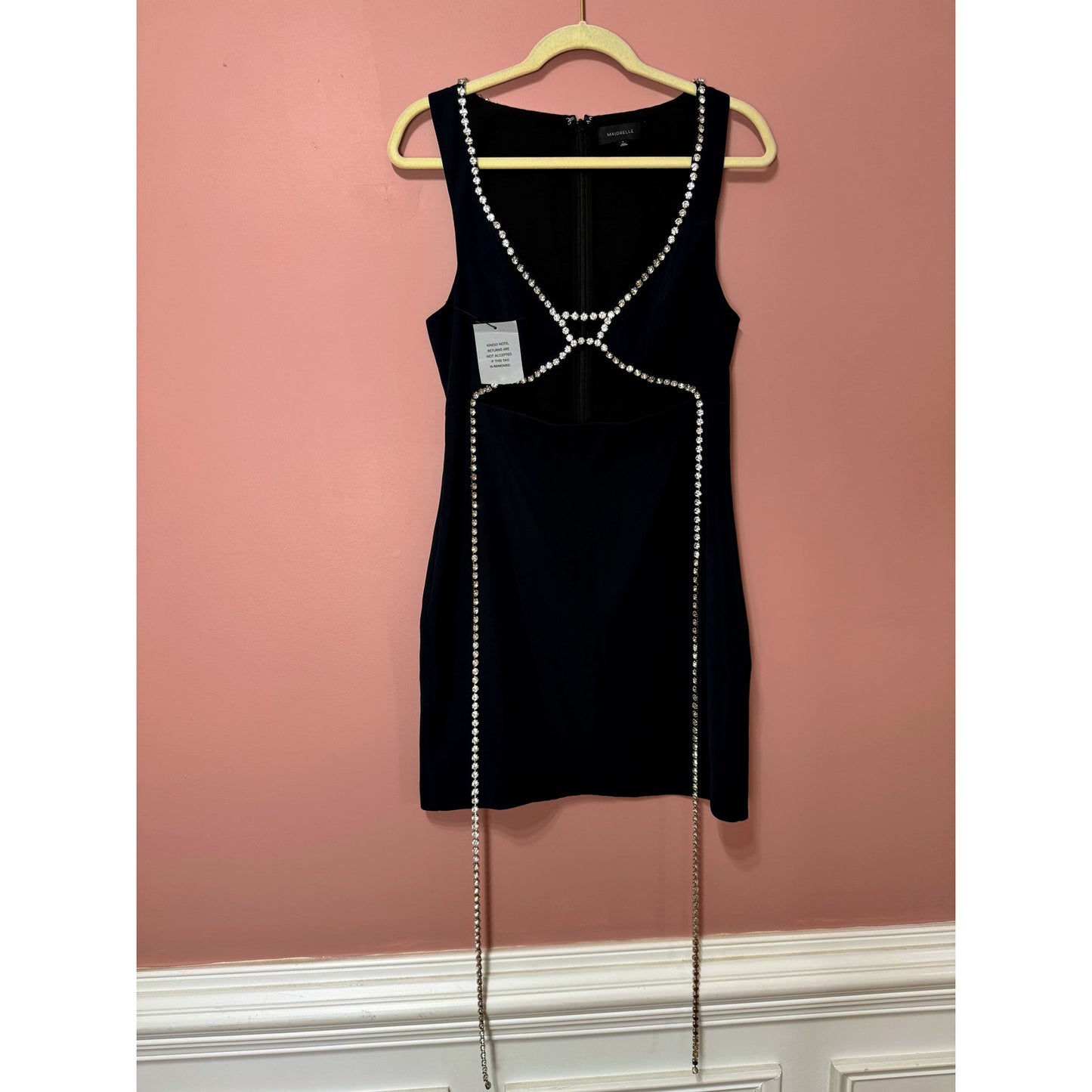 Majorelle Matteson Mini Dress in Black Medium