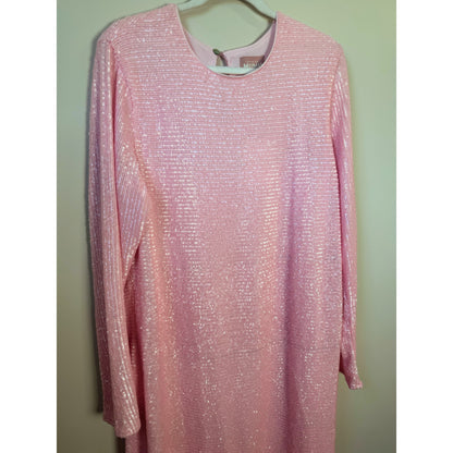 NEW NWT Show Me Your Mumu Maddison Maxi Dress Pink Sequin Size XXL