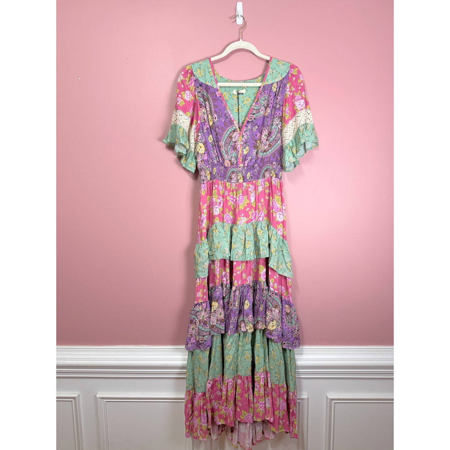 Spell x Spell And The Gypsy Collective Melody Ra-Ra Gown Size XS