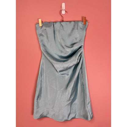 Bec + Bridge Symone Strapless Mini Dress in Sea Spray Size 2