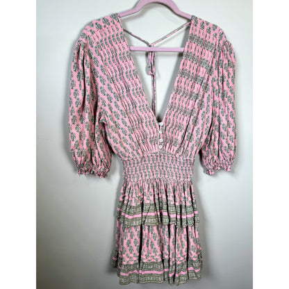 NEW Jens Pirate Booty X Free People Daydream Petit Mini Dress Floral Size Small