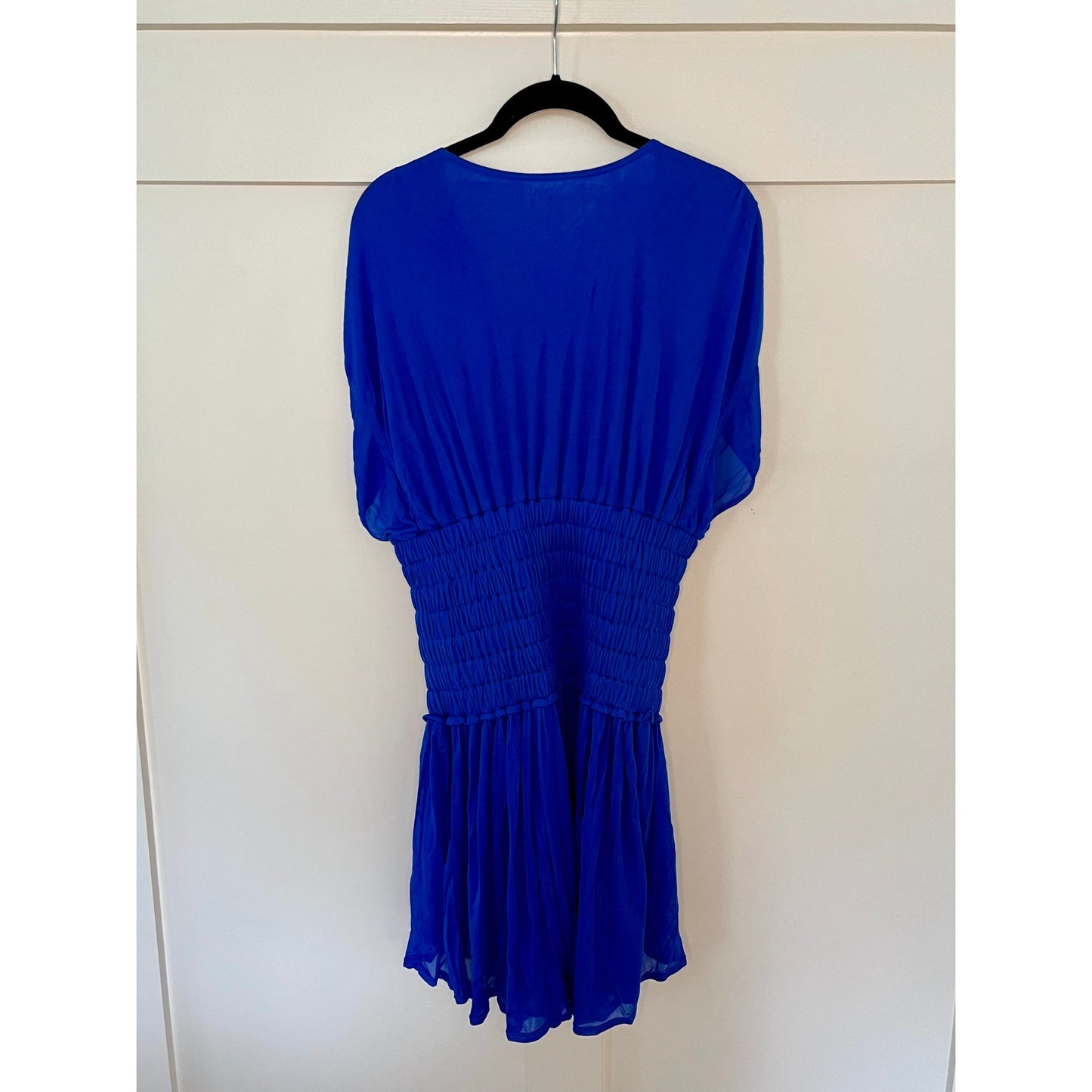 NEW NWT A.L.C. Luna Mini Dress Cobalt Blue Size Medium