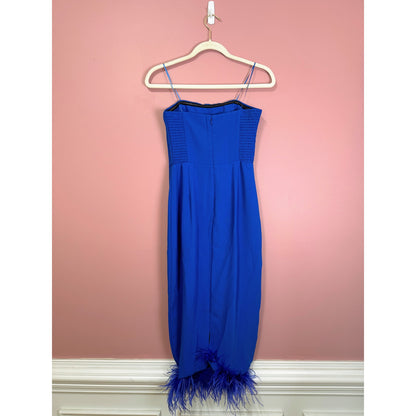 Amanda Uprichard X Revolve Simpson Dress in Cobalt Size Small