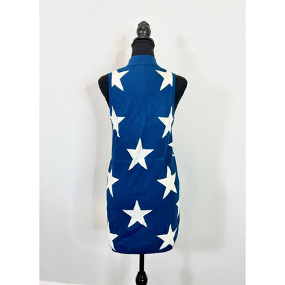 Show Me Your Mumu Zoe Zip Navy Stars Knit Mini‎ Dress XS