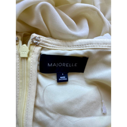 Majorelle Chandra Gown in Butter Yellow Size Small