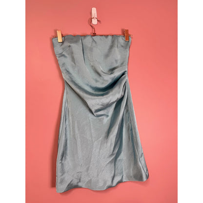 Bec + Bridge Symone Strapless Mini Dress in Sea Spray Size 2
