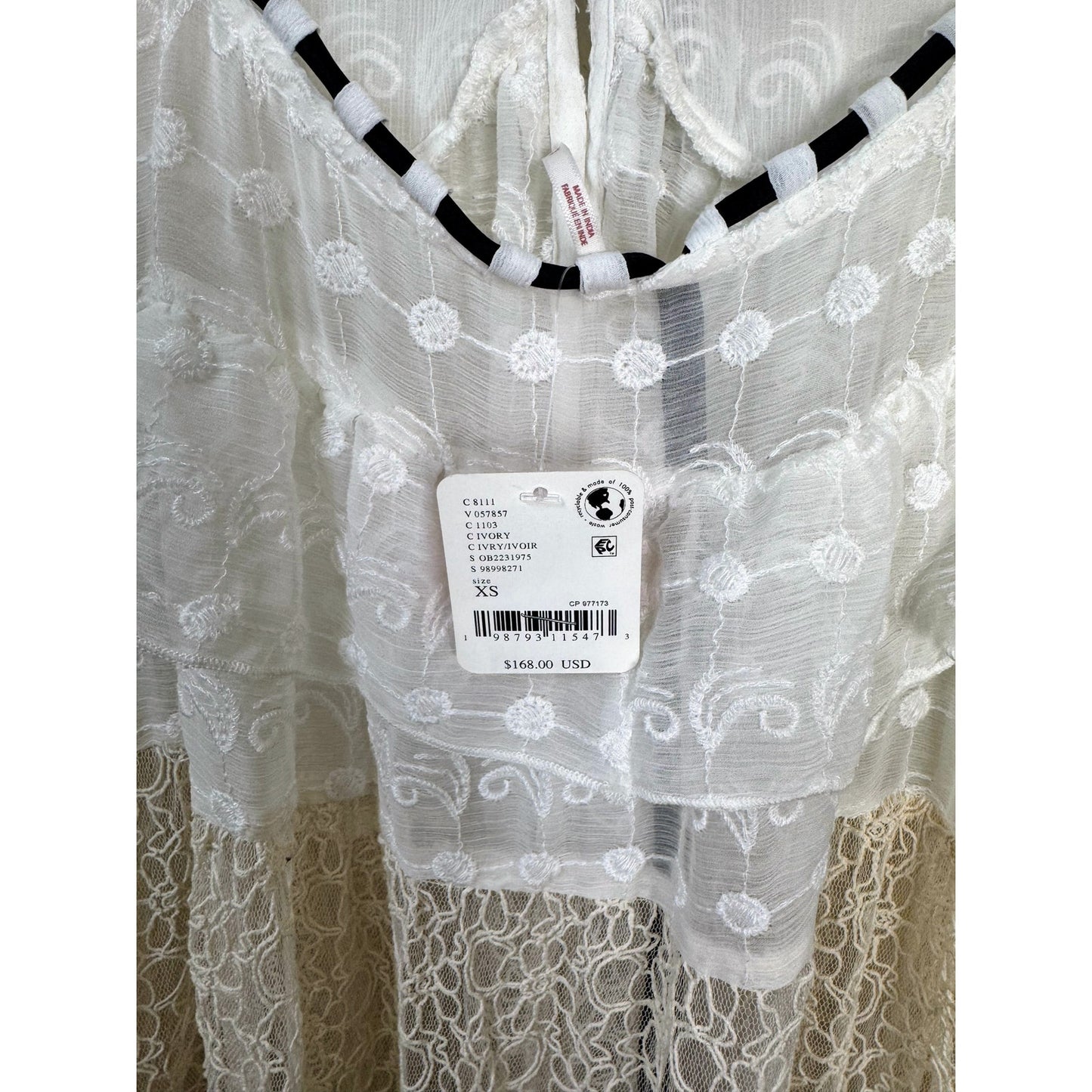NEW NWT Free People Selena Maxi Top Size XS