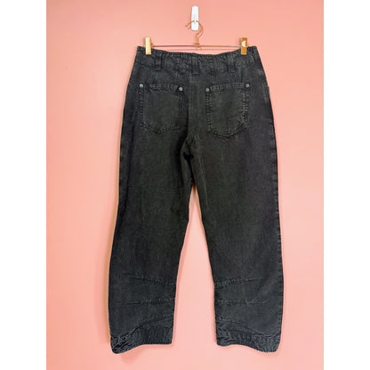 NEW We The Free Free People Super Sonic Slim Pant in Black Size 4