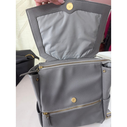Freshly Picked Stone Mini Classic Bag Gray
