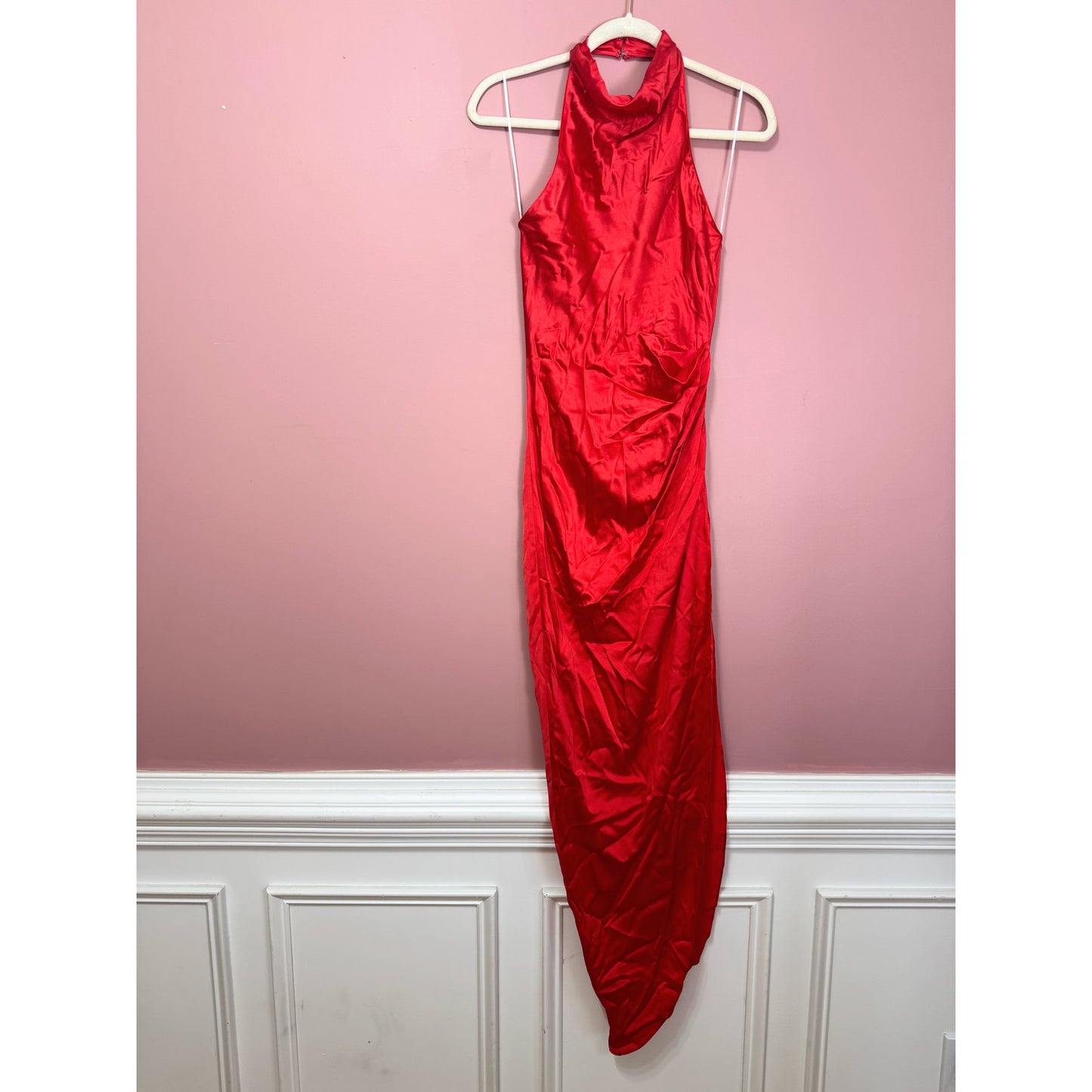 Amanda Uprichard Samba Gown in Candy Apple Size XS