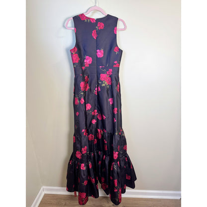 NEW NWT Sachin + Babi Rori Tiered Sleeveless Floral Print Dress Size 8
