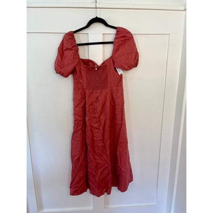 NEW NWT Wilfred Dame Linen Warm Sienna Red Size 8