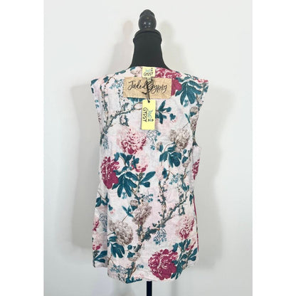 Jaded Gypsy Patchwork Reversible Button Down Vest JG-91 Free‎ Size