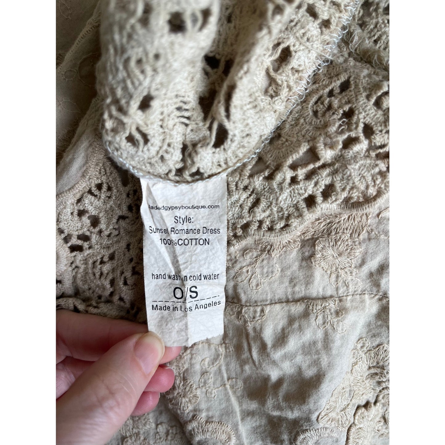 NEW NWT Jaded Gypsy Sunset Romance Dress Size O/S