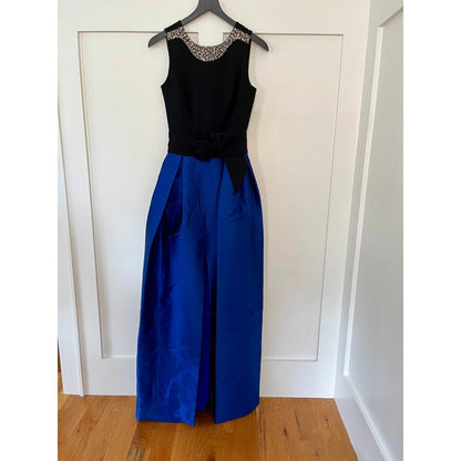 Sachin & Babi Monica Gown Black/Blue Size 0‎