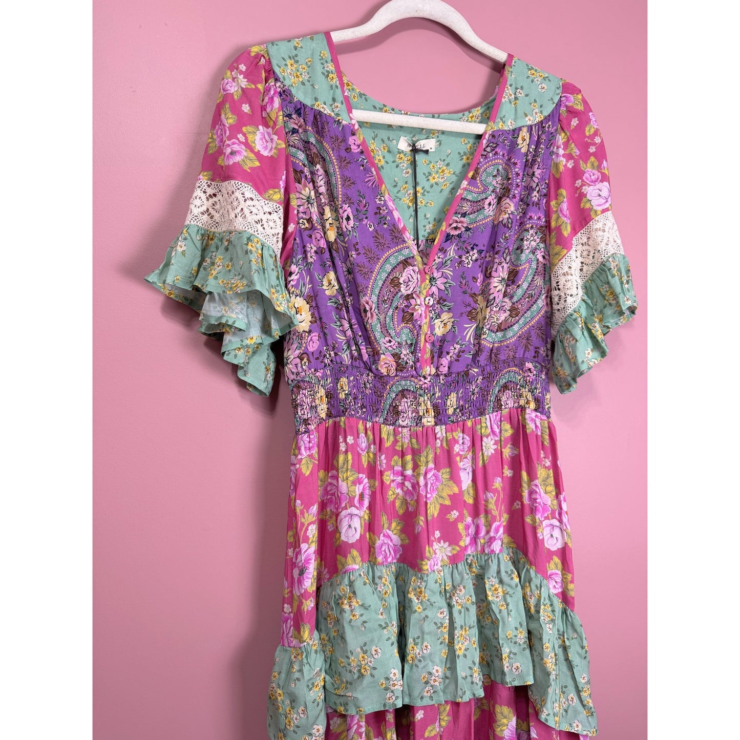 Spell x Spell And The Gypsy Collective Melody Ra-Ra Gown Size XS